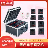 LMlight 8 Fountain Cold Spark Device Igniter Frame Ignition System RC Remote Control Wedding Stage