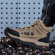 Security Men Boots Steel Toe Shoes Work Boots High Quality Safety Shoes Men Puncture-Proof Indestruc