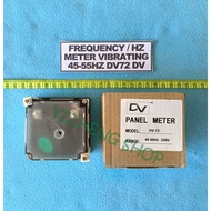 FREQUENCY HZ METER 45-55HZ VIBRATION POINTER DV72 DV/
