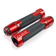 2Pcs Honda Click Handle Grip 2PCS Motorcycle Grips 7/8" 22mm Handlebar for HONDA Click 125i 150i V2 