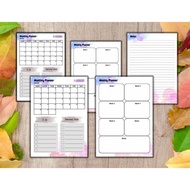 2023 Monthly Planner | 2023 Dated Monthly Planner | Instant Download | Printable PDF | A4 Size | Mon
