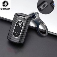 Carbon Fiber Car Key Cover For YAMAHA Nmax V2 V3/Aerox S V1 V2/NMAX V2 V2.1/XMAX/Sniper 155R/xmax 30