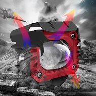 Lampu Tembak LED Biled Flat Cut High Low Putih Kuning Biru Merah Original Waterproof