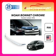 Toyota Noah R90 2022 front hood bonnet chrome trim lining grille bumper exterior garnish accessories