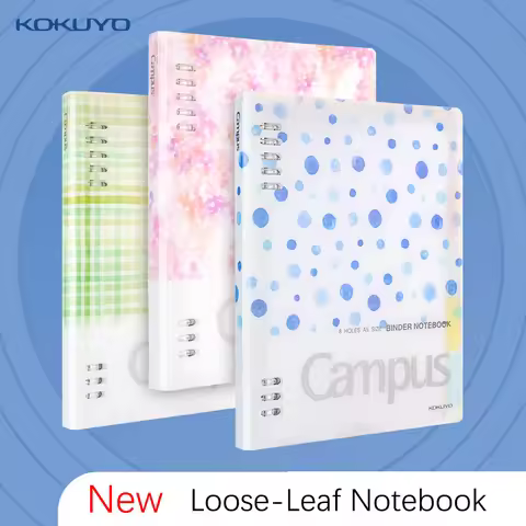 1pc New KOKUYO Campus Loose Leaf Notebook Binder Diary Book A5 B5 Daily Planner Office School Suppli