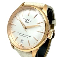 TISSOT Chemin de Tourelles Powermatic 80 手錶 T139.207.36.031.00 未使用 不銹鋼/皮革/鍍層 自動 女士手錶