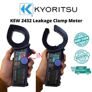 Kyoritsu KEW 2432 Leakage Clamp Meter Ready Stock 👍 Original 💯