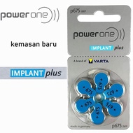 Baterai Implan Powerone p675 Cochlear Implant Plus Battery Baterai Implan Pendengaran/Cochlear Impla