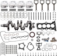 G4FD Engine Rebuild Kit for Hyundai Kia Accent Rio Soul 1.6L 2012-2016 Replace 23110-2B610 23060-2B0