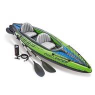 Challenger Inflatable Kayak Series: Includes Deluxe 86in Kayak Paddles and High-Output Pump – SuperS