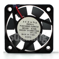 F4010EE-12RCV Brand New ICFAN 12V 0.13 A 4cm 4010 Metal Leaf Cooling Fan