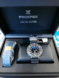 旺角門市 全新 現貨 Seiko Prospex SBBN051 1000m Tuna 1986年石英吞 潛水錶 35 週年限量版 曰本版  金木水火土 顯示 S23635J1