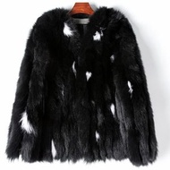 全城熱賣 - 狐狸毛裘皮外套(均碼)(黑色)
