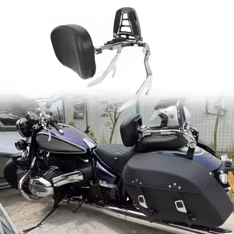 For BMW R18B Bagger R18 Roctane R18 Transcontinental Multi-Purpose Adjustable Driver Passenger Backr