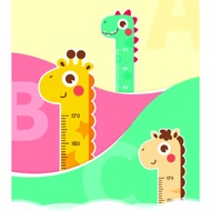 [Ready Stock] Removable Children Growth Height Measurement Chart Wall Sticker
