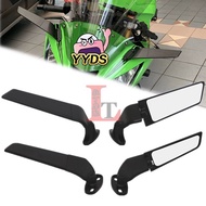 Hot Sale Suitable for Kawasaki ZX6R ZX10R ZX4R/RR ZX25R Modified Fixed Wind Wing Rearview Mirror Lar