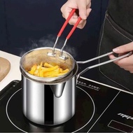 Deep Fryer, Deep Fryer with Filter Rack, Oil Saving Fryer