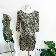 Size XS judi Brand Authentic 1 Dress Sparkling Scales Sea Quinn Suitable For Wearing To Events Slim 
