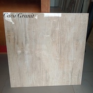 Granit motif kayu 60x60 amaya wood glossy by Indogress