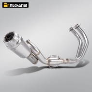 Arrow GP Pro Race Sports mt07 FZ07 XSR700 Front Middle Link Motorcycle Full Exhaust System 2014-2024