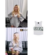 KOREA [ HDEX ] CLEAR 916 RIBBED CROP TANK TOP / WJSH DAYOUNG pick 100% authentic