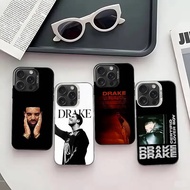 Rapper Drake Phone Case Sleek Silver Shockproof Phone Case For IPhone 17,16,15,14,13,12,11 Pro Max,X