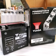 YTX14 - YUASA BLACK // YTX14-BS BATTERY BATTERI BATERI Naza Blade 250 BMW F800GT F800GS Honda Africa