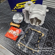 [LONG BLOCK / SLEEVE] SRF CHROMEBORE 63MM 66MM 69MM 72MM CYLINDER BLOCK SET AEROX NMAX