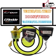 (SENSOR) Defi Meter / Gauge Water Oil Temperature Boost Turbo Vacuum Oil Pressure Press Sensor Defi 