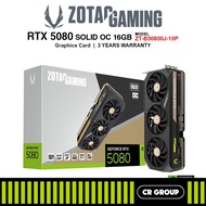 ZOTAC GAMING RTX 5080 SOLID OC/SOLID CORE OC 16GB Graphics Card (3Yrs ZOTAC Warranty)