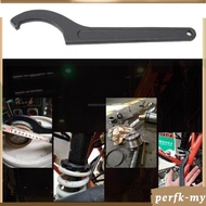 [PerfkMY] Hook Wrench C Spanner Adjustable Square Spanner for Bike Motorcycle Repair