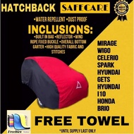hatchback COVER -WIGO , MIRRAGE , HYUNDAI GETS , SPARK , JIMNY , FORD FIESTA , BRIO , SWIFT