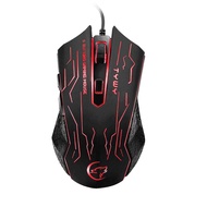 G820 Wired Gaming Mouse 7 Backlights 6 Buttons 3200 Optical DPI (J1460-6)