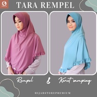 Jamilah Hijab Instant Tara Rempel - Bahan Jersey Adem Nyaman