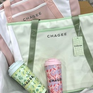 【2024 NEW】 100% Original CHAGEE Thermos Cup Stainless Steel Tumbler Cup Straw 霸王茶姬网球周边