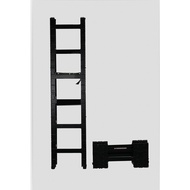 Portable Aluminum Folding Ladder Straight Ladder 2.4M