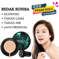 COD BAYAR DI RUMAH !!! SUNISA CUSHION ORIGINAL TAHAN LAMA GLOWING MUSHROOM BEDAK ASLI BB CREAM KOREA TAHAN AIR FOUNDATION WATERPROOF - COD BAYAR DI RUMAH