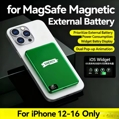 Original alloy Qi2 Powerbank for magsafe external auxiliary battery magnetic Power banks wireless ch
