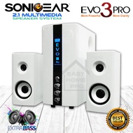 SONIC GEAR EVO 3 PRO Multimedia Speaker System (Power Bass) for Computer/TV/DVD Player/Mobile Phone
