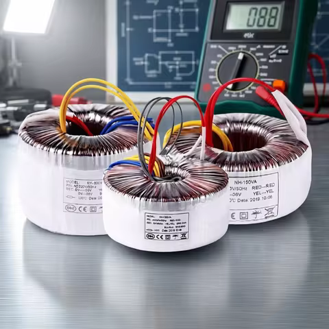Toroidal power transformer, 12V/36V/220V, 10-10000W step-up/step-down transformer, audio amplifier,