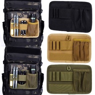 Outdoor EDC divided mesh bag plug-in modular storage bag EDC practical management bag creative vest 