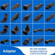 Tyk IEC320 C7C14C5 Pinzi Plum Blossom Eight-Character Power Adapter Adapter Display Host Conversion 