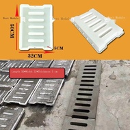 Drainage Ditch Plate Mold Cement Cover Mold Drainage Drainage Drainage Cover Well Grate School Runwa