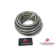 BRAIDED HOSE STAINLESS STEEL AN6 (1M)