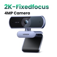 UGREEN 1080P 2K HD Mini Webcam 2MP 4MP For Laptop Computer Web Camera Dual Microphones for Youtube Z