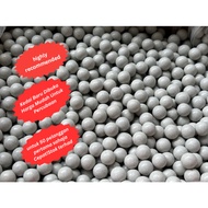 Bebola Tanah Liat Batu Bidas 500Gram 1KG 9mm–10mm Melekat Magnet Mudball Mudpill
