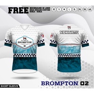 Brompton folding Bicycle Jersey folding bike Shirt gowes Shirt