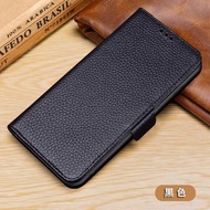 Suitable for OnePlus 13R Genuine Leather Phone Case Nord CE4 Edge Protective Case 2V Flip Bracket Fi