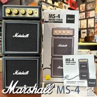 【搖滾玩家樂器】全新 免運 公司貨 送變壓器 Marshall MS-4 MS4 電吉他 迷你音箱 2瓦 