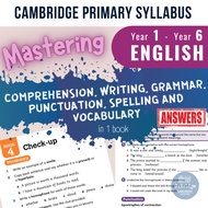 3P International Primary English Cambridge English Workbook + Answer Year 1 -Year 6 Cambridge Primar